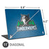 NBA Minnesota Timberwolves Distressed Universal Laptop 11in (8.8 x 6.2in) Skin
